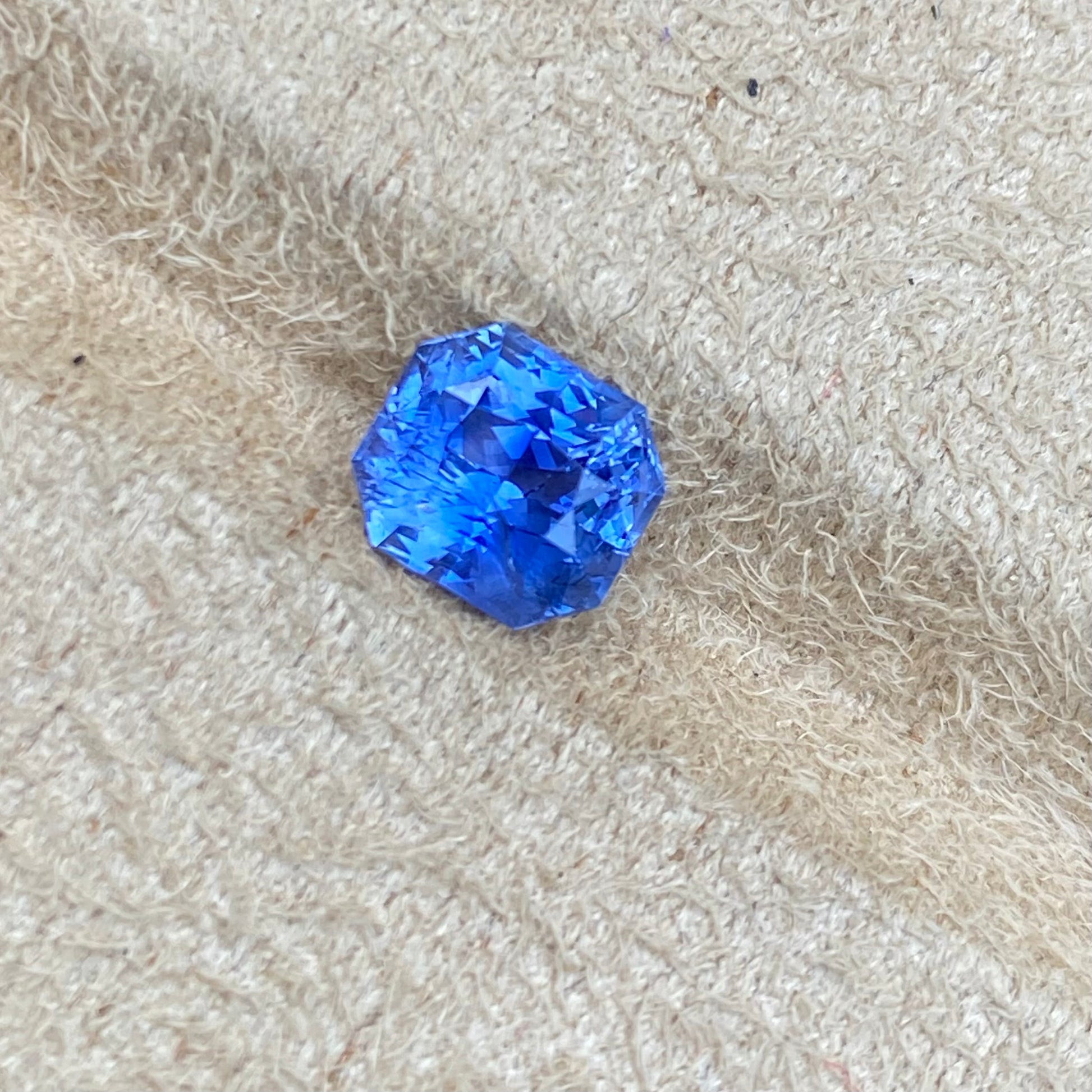 Cornflower Blue Sapphire Engagement ring